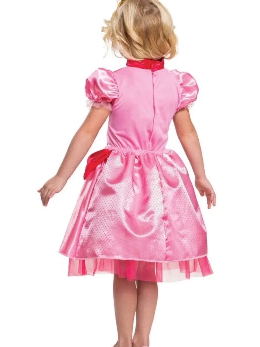 Princess Peach Child Costume Girls Toddler NEW Super Mario